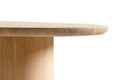 Liv Oval Oak Dining Table S10Home