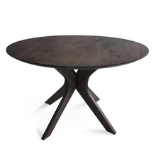 Round Dining Table Extendable in Solid Oak | S10Home