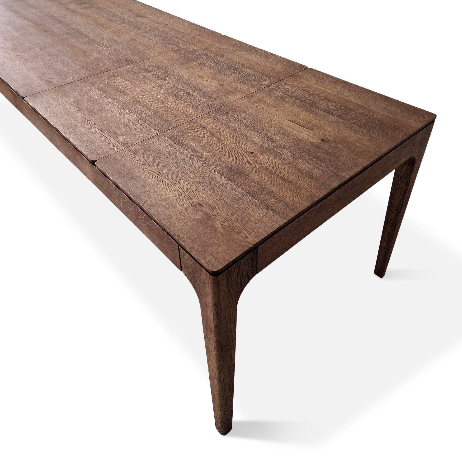 Cecilia Chocolate Oak Dining Table Extendable | S10Home