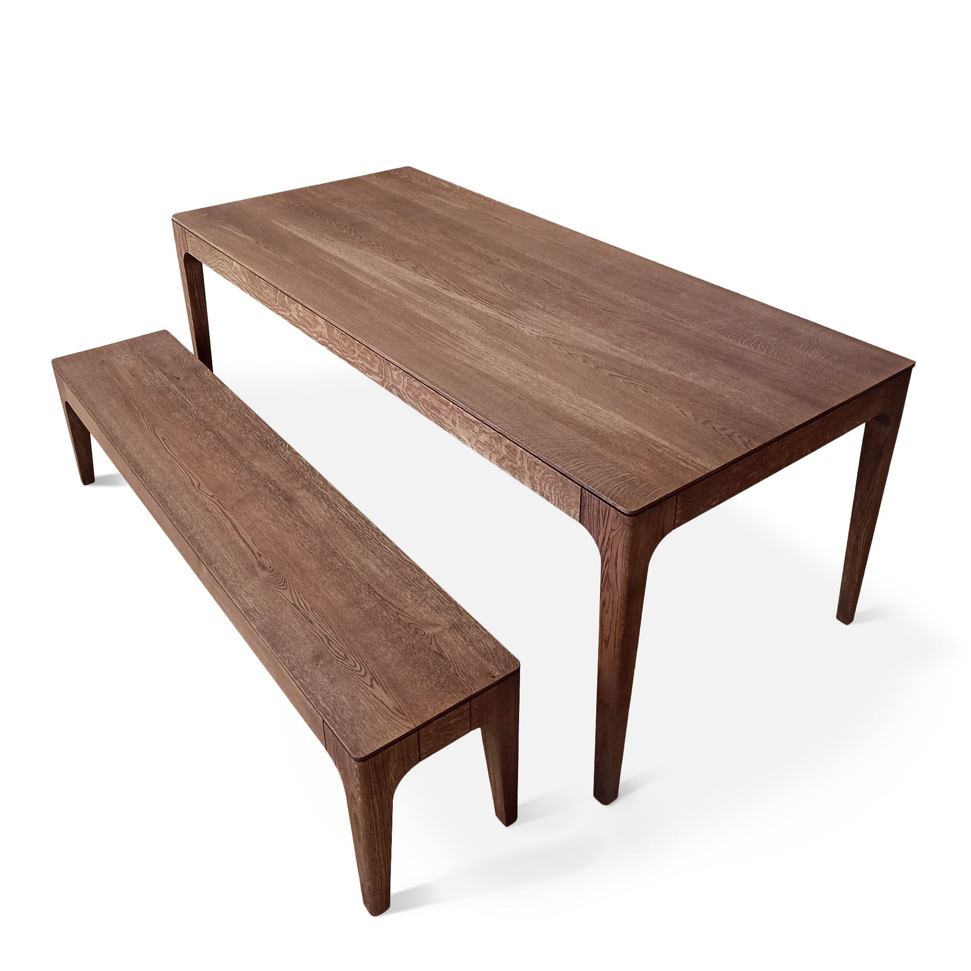 Cecilia Chocolate Oak Dining Table Extendable | S10Home