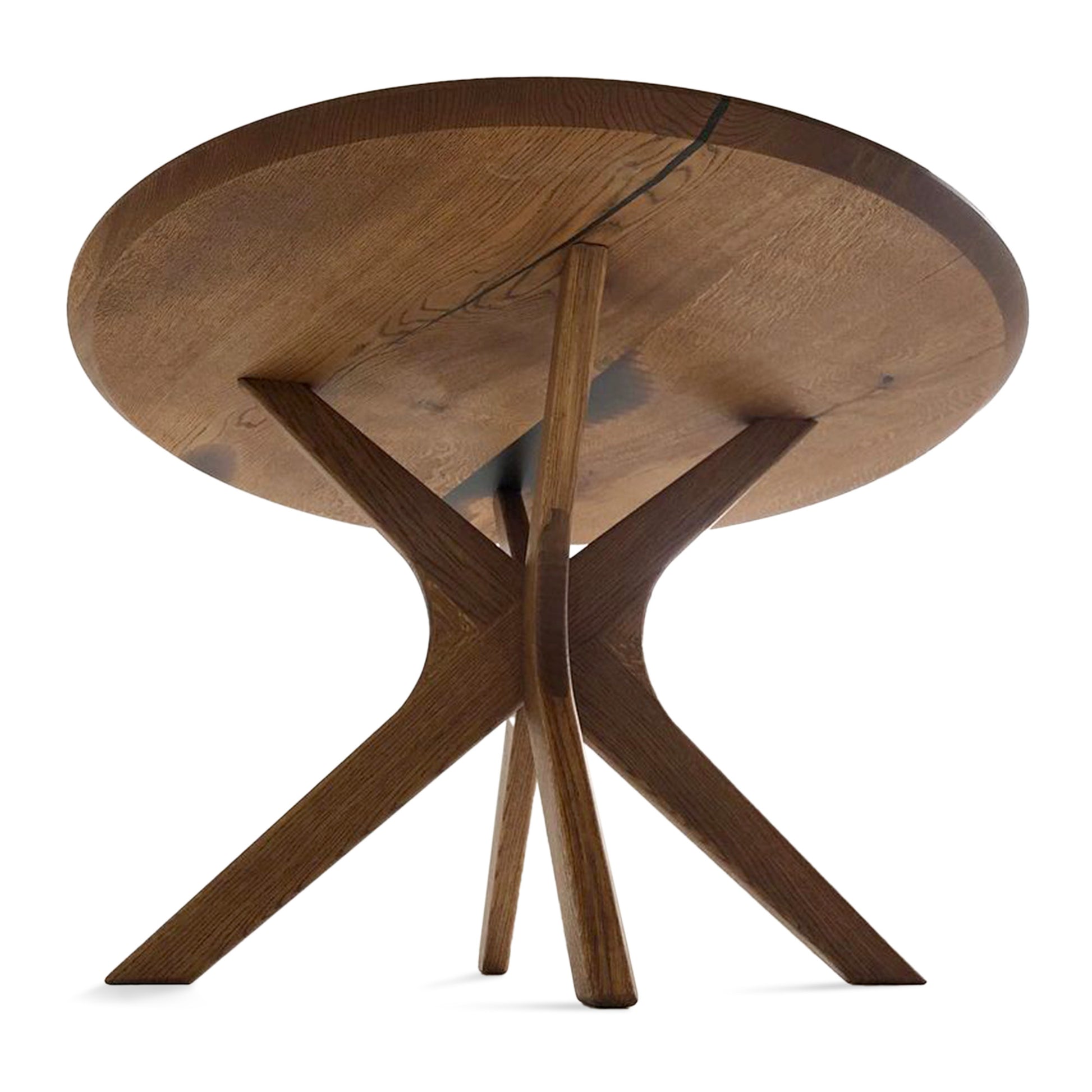 Round Dining Table Extendable in Solid Oak | S10Home