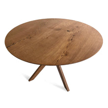 Round Dining Table Extendable in Solid Oak | S10Home