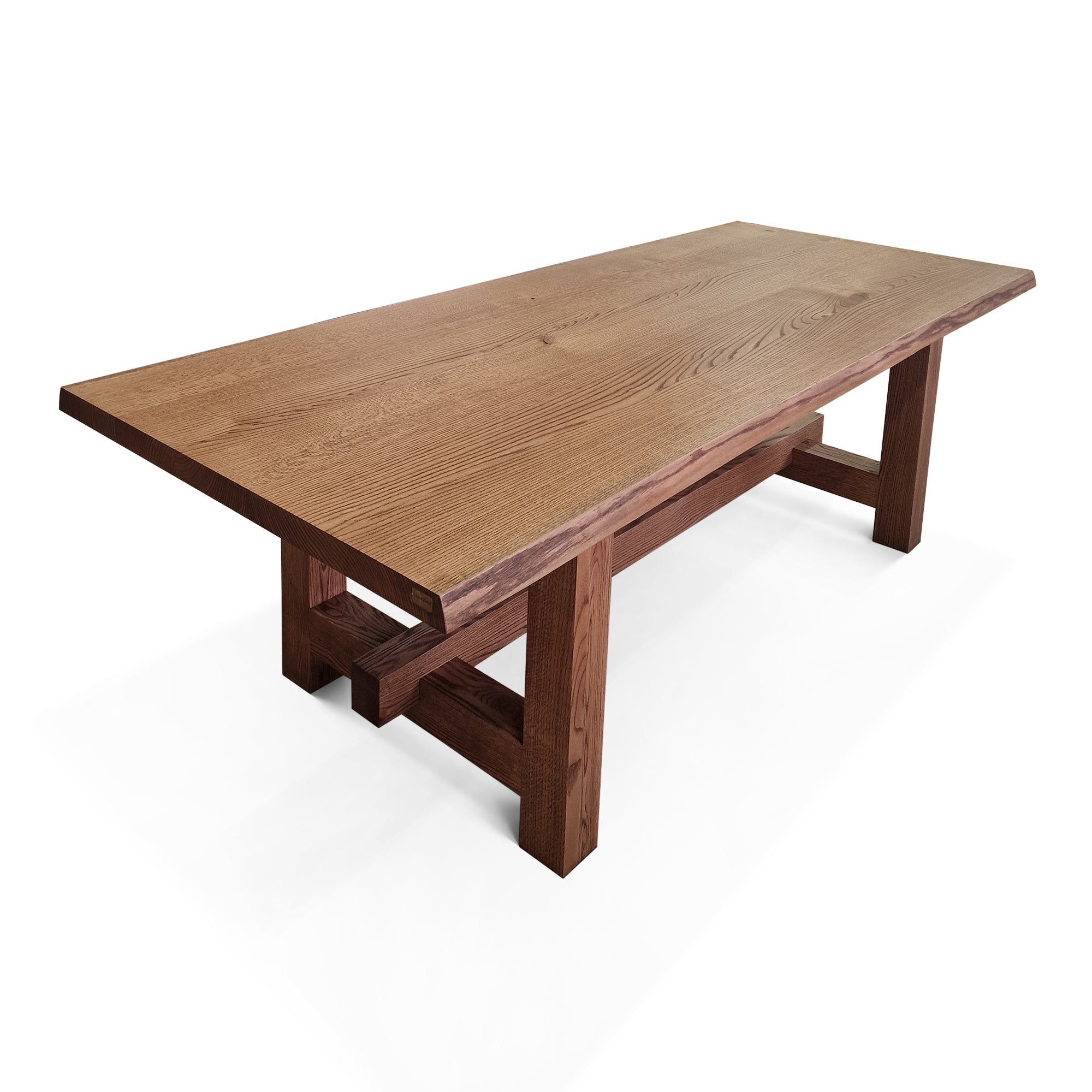 holztisch esstisch ausziehbar Massivholztisch mit bündiger Zarge Breite:95cm (Stoffbreite 91cm)