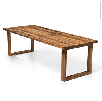 Natürlicher Walnuss-Office-Table | Vollholz | S10Home