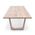 Lilian Extendable Dining Table in Cotton Oak by S10Home