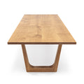 Lilian Extendable Dining Table in Solid Oak by S10Home