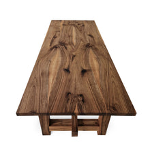 Rustic Extendable Walnut Dining Table S10Home