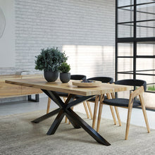 Julia Extendable Walnut Dining Table Spider Leg | S10Home