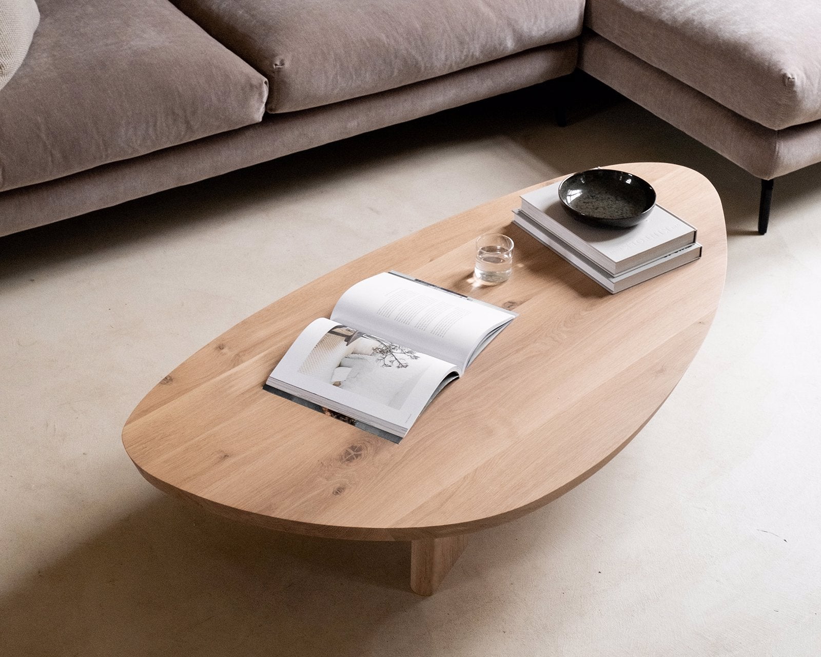 oak coffee table