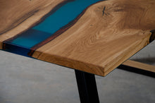 Wabi Blue Epoxy Table | S10Home