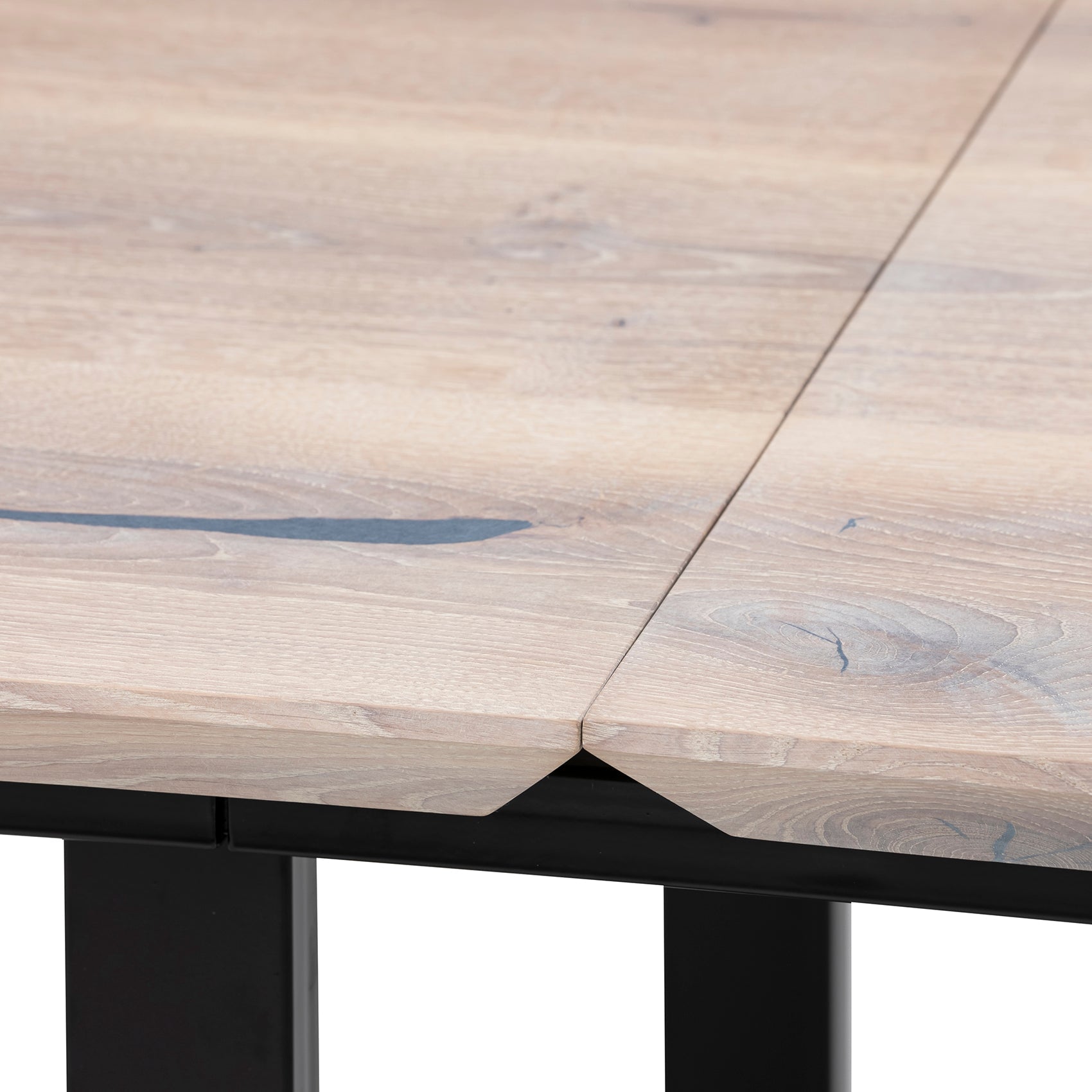 Cotton Oak Dining Table Extendable by S10Home