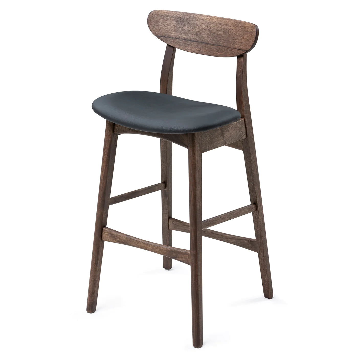 Walnut Bar Stool - S10Home