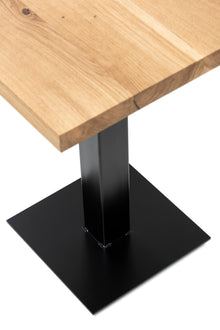 Square Oak Cafe Table by S10Home