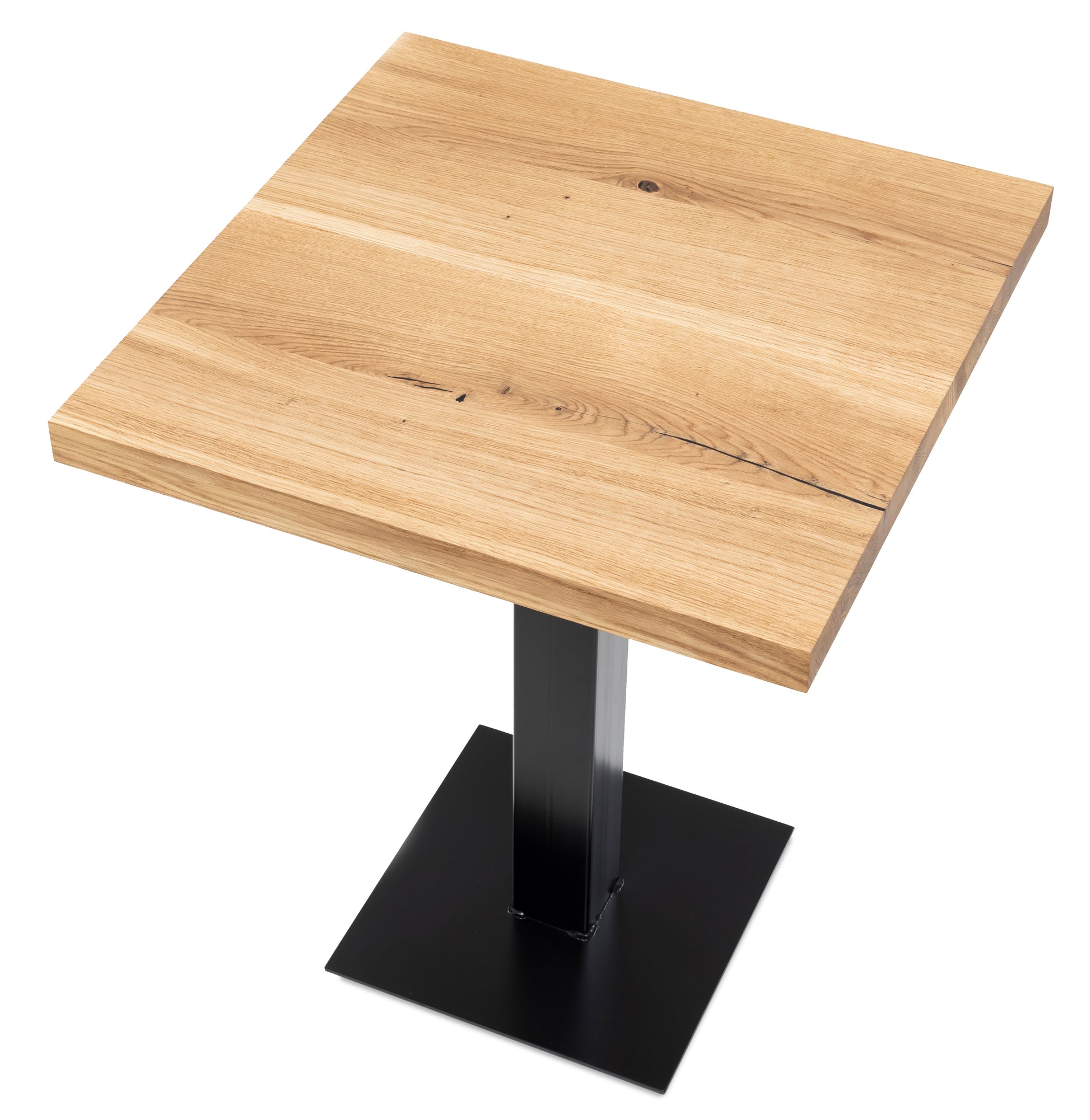 Square Oak Cafe Table by S10Home