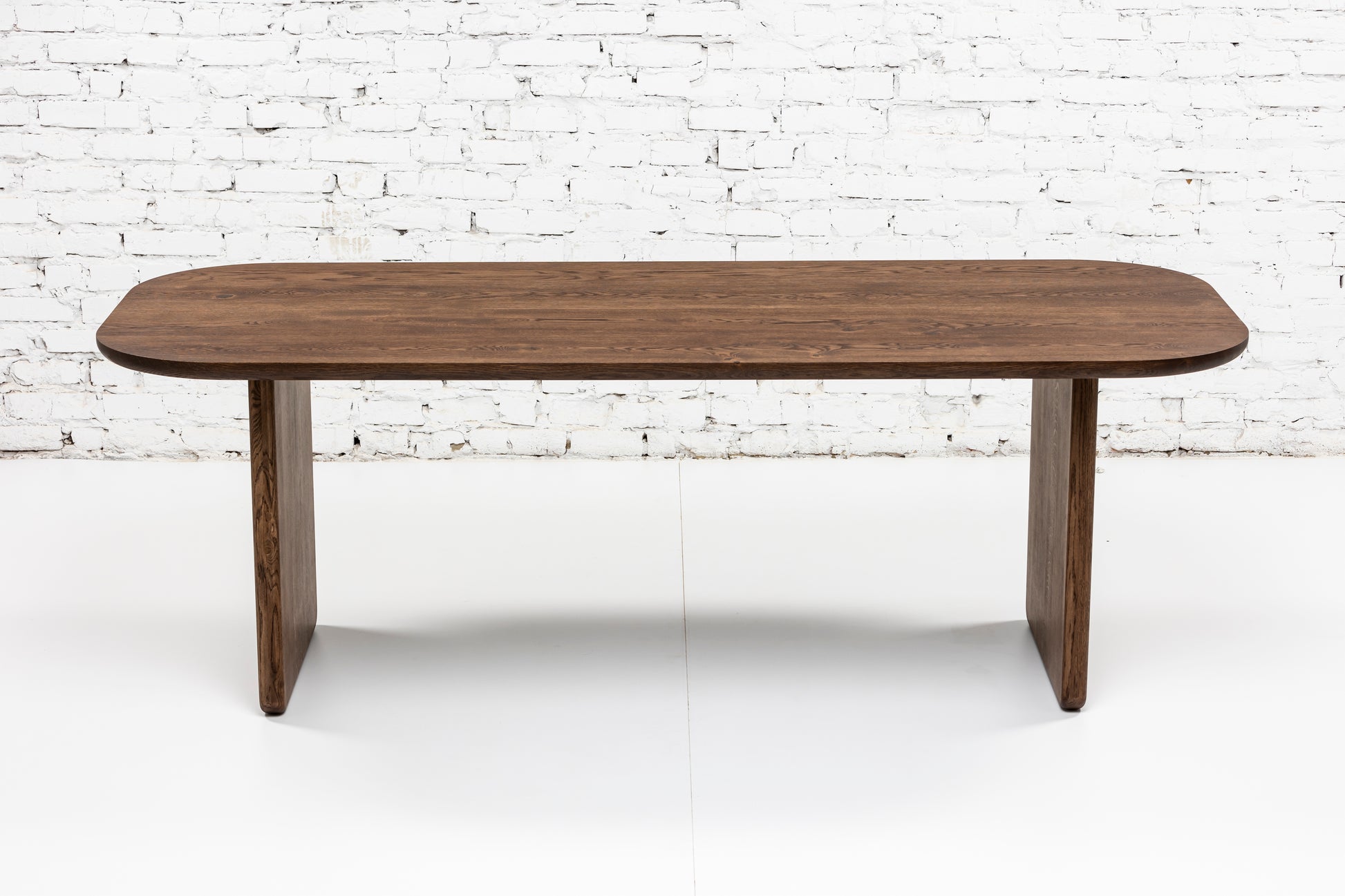 Heba Chocolate Dark Oak Dining Table - 140 x 80 cm / 5 Seater 160 x 80 cm / 6 Seater 180 x 90 cm / 7 Seater 200 x 100 cm / 8 Seater 220 x 100 cm / 9 Seater 240 x 100 cm / 10 Seater 300 x 100 cm / 12 Seater Custom Size - email us to contact@s10home.com by S10Home