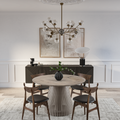 Vivien Dining Table in Cotton Oak S10hone