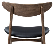 Eva Walnut Dining Chair Leather by S10Home